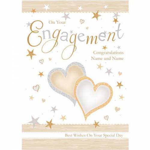 Congratulations And Best Wishes On Your Special Engagement Card