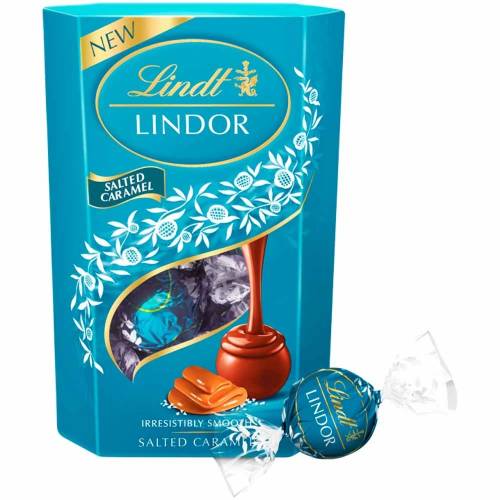 Lindt Lindor Salted Caramel Chocolate Truffles 200g