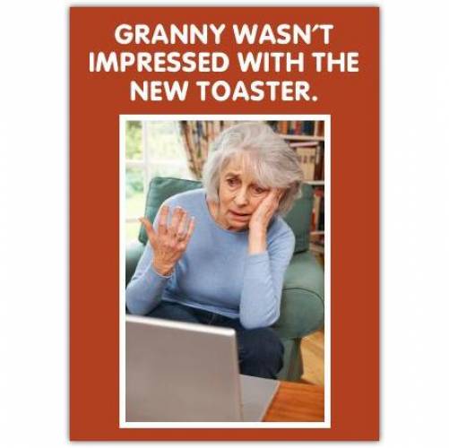 Any Occasion Funny Granny Greeting Card