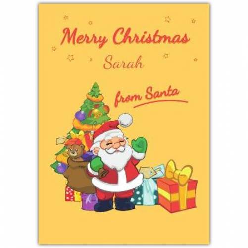 Christmas Santas Sack Greeting Card