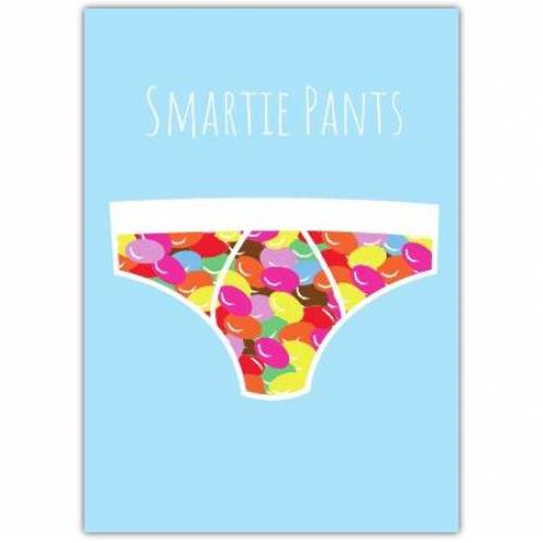 Exams Graduation Smarty Pants Funny Greeting Card