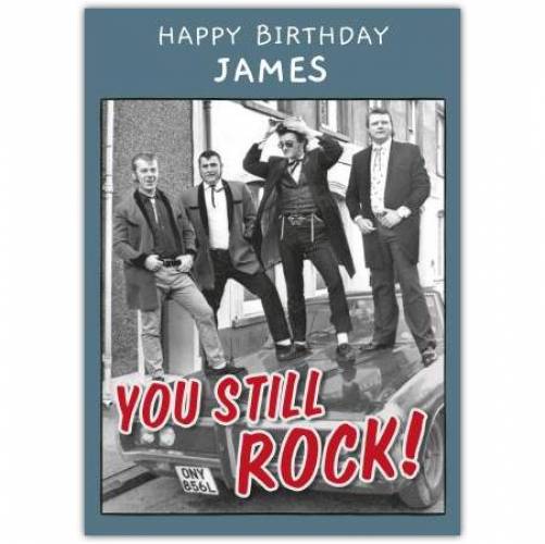 You Still Rock(ing Chair) Birthday Greeting Card
