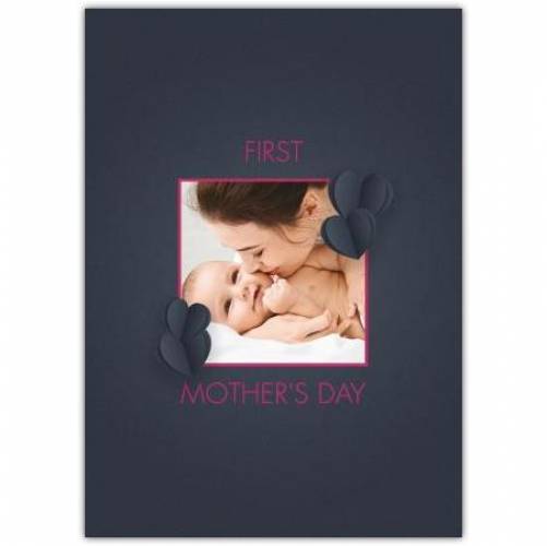 Mothers Day First Year Greeting Card
