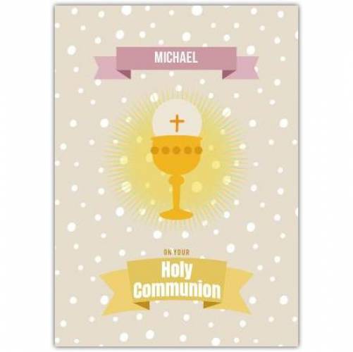Communion Chalice Greeting Card