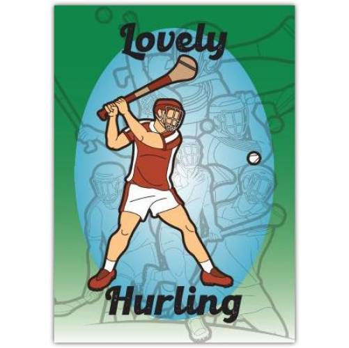 Lovely Hurling Card