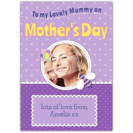To My Lovely Mummy Card
