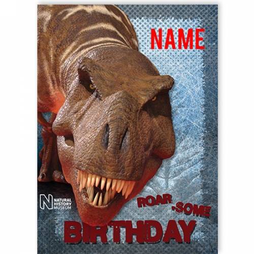Dinosaur Roar Some Birthday Card