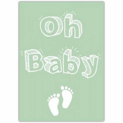 Congratulations Baby Neutral Greeting Card