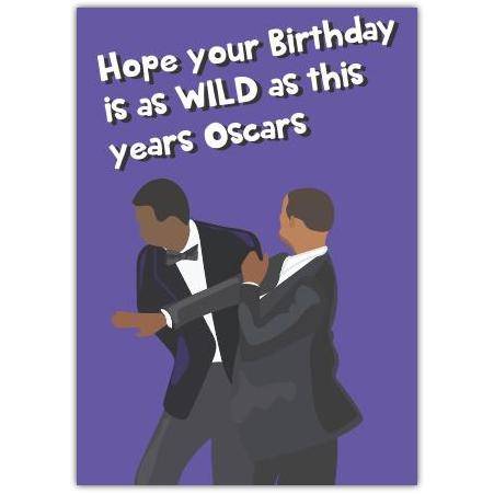 Happy Birthday Funny Will Smith Greeting Card