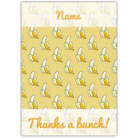 Thanks Teacher greeting card personalised a5pzw2016002822