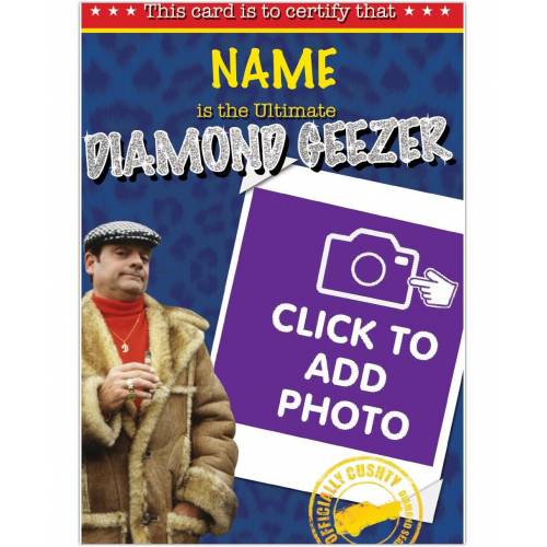 Only Fools And Horses Diamond Geezer Birthday Card