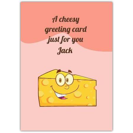 Cheesy Greeting Card