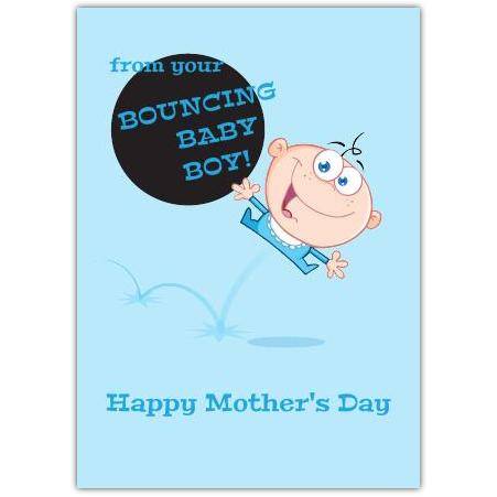 Mothers Day From Son Greeting Card