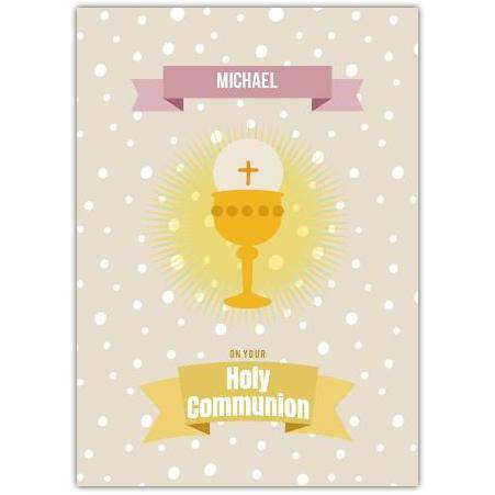 Communion Chalice Greeting Card