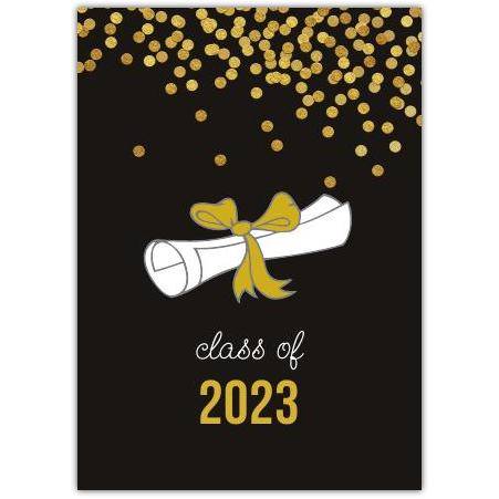 Graduation Class Of AnyYear Card