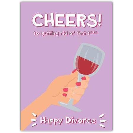 Divorce Celebration Funny Greeting  Card