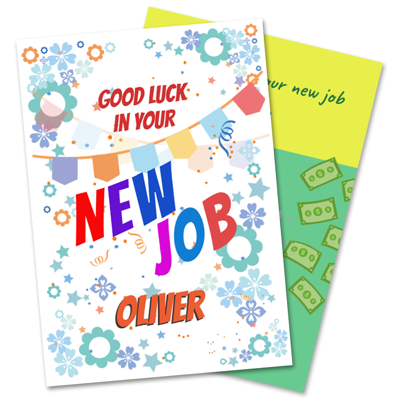 New Job Greeting Cards
