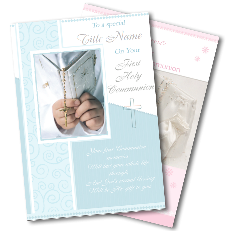 First Communion Greeting Cards