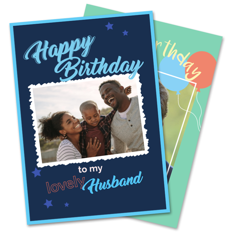 Husband Birthday Greeting Cards