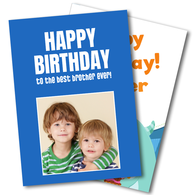 Brother Birthday Greeting Cards