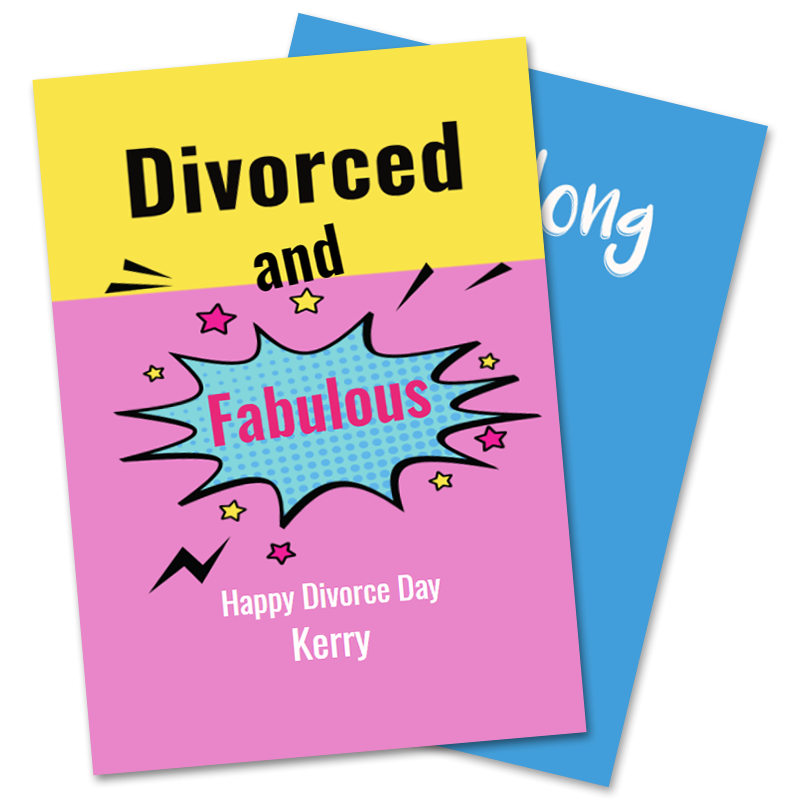Happy Divorce Greeting Cards