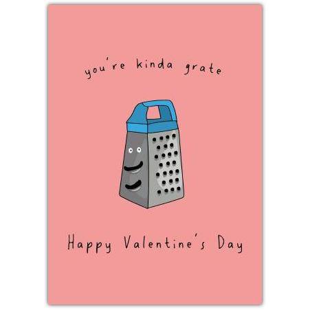 Valentines Day Funny Grater Greeting Card