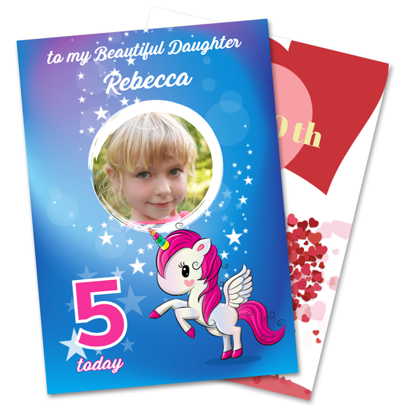 By Age Birthday Greeting Cards