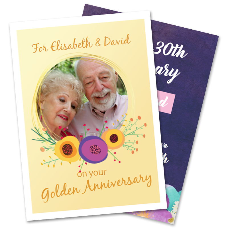 Mum & Dad Anniversary Greeting Cards