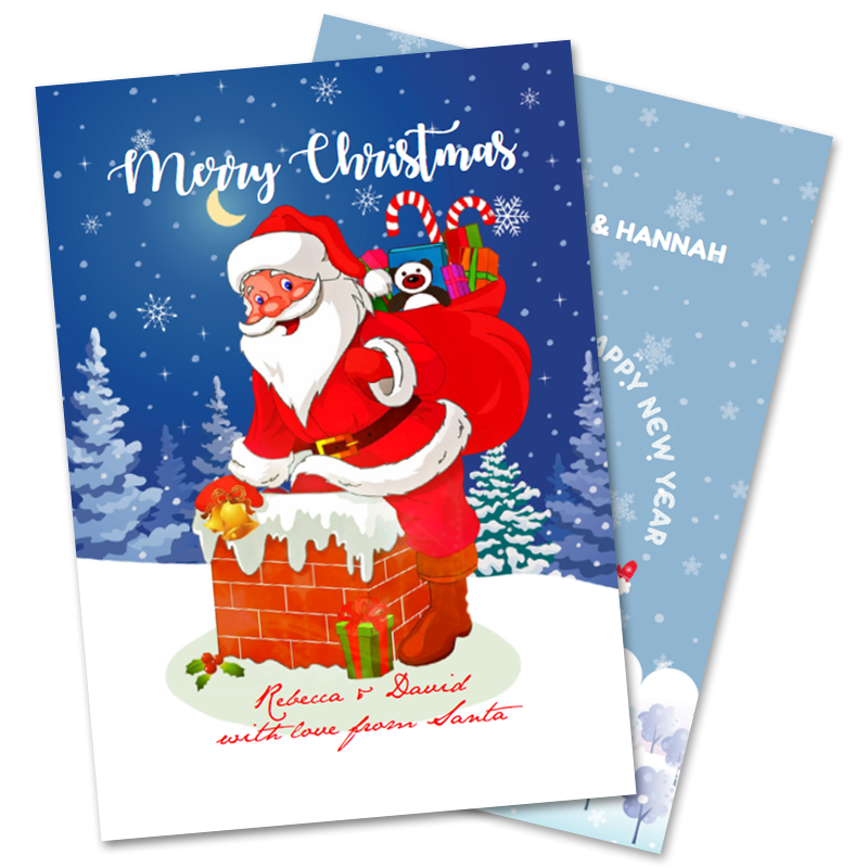 From Santa Christmas Greeting Cards