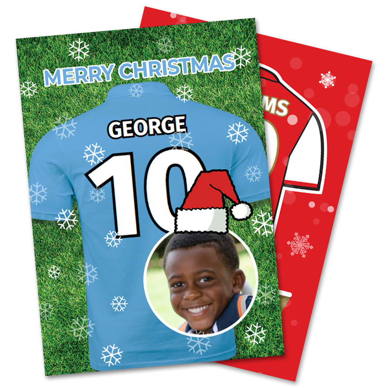 Football Christmas Greeting Cards