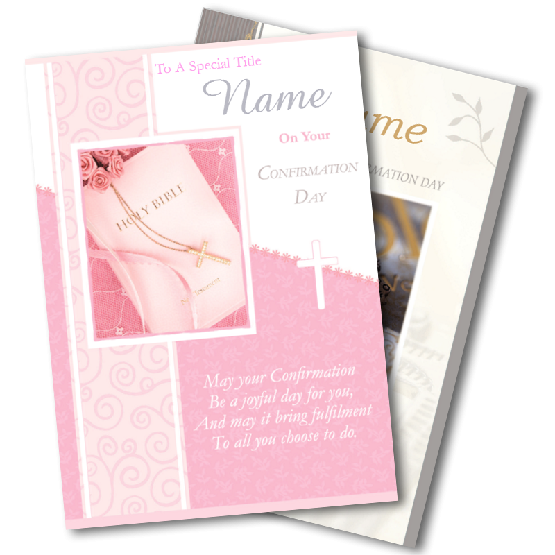 Confirmation Greeting Cards for Girls
