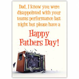 Happy Father's Day Team Card