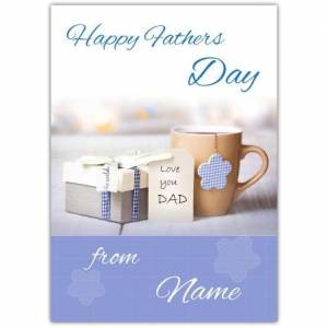Happy Father's Day Love You Dad Card