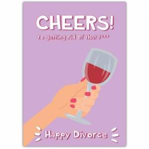 Divorce Celebration Funny Greeting  Card