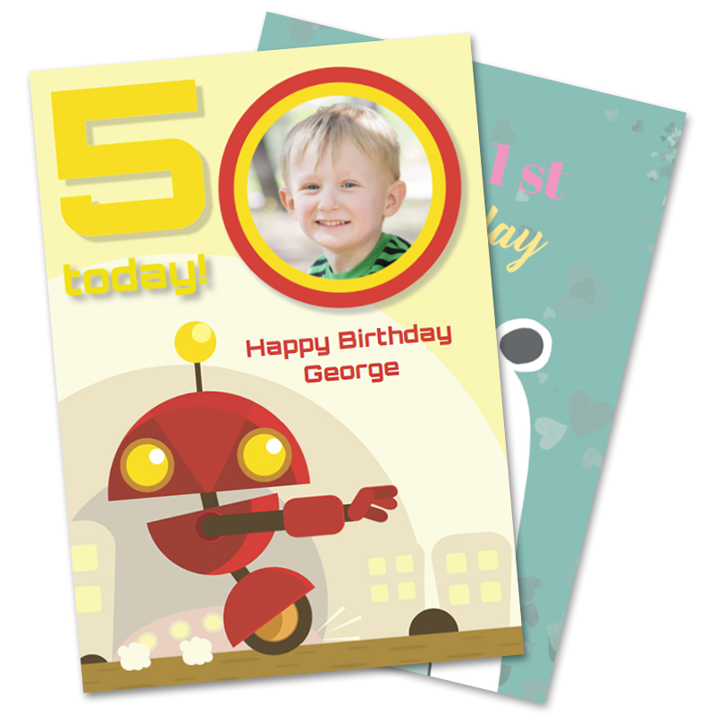 Kids Birthday Greeting Cards