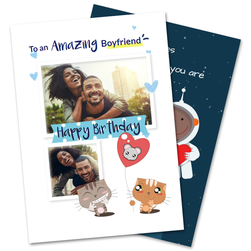 Boyfriend Birthday Greeting Cards