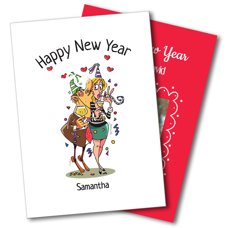 Happy New Year Greeting Cards