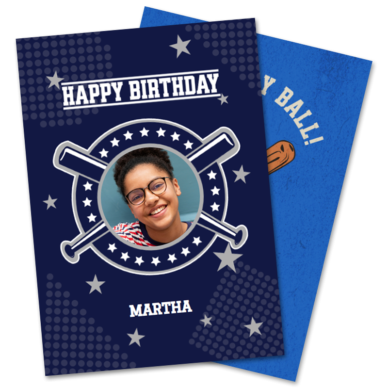 Baseball Birthday Cards