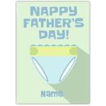 Nappy Father's Day Card