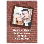 Bricks Congratulations On New Home Card
