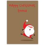 Happy Christmas Santa Card