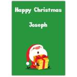 Happy Chrismtas Santa Gift Card