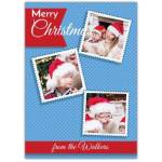 Three Photo Christmas Card