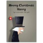 Scrooge Christmas Card