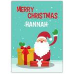 Merry Christmas Santa Gifts Card