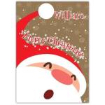 Merry Christmas Cartoon Santa Card