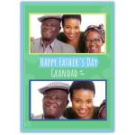 Happy Father's Day To Grandad 2 Frames Card