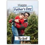 Happy Father's Day 1 Big Photo  Card
