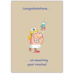 Congratulations On Receiving Your Vaccine Card
