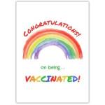 Congratulations On Being Vaccinated Greeting Card